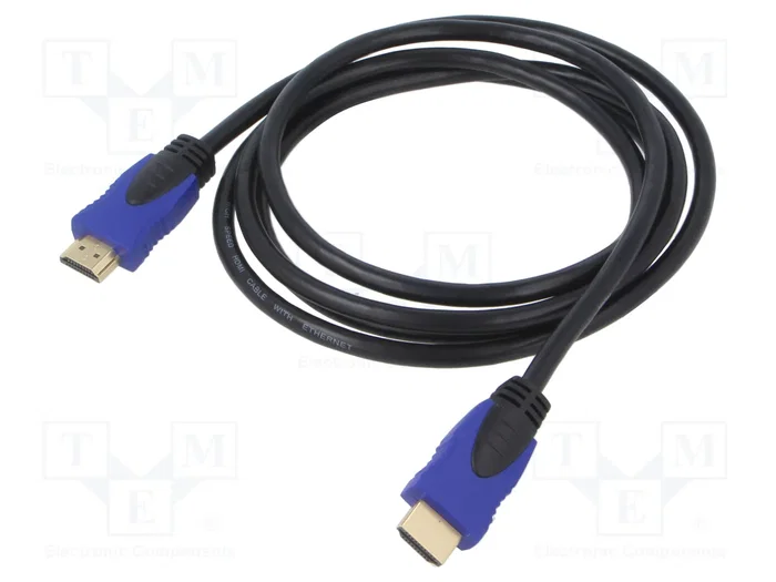 Lanberg Cable HDMI v2.0 4K 1,8 m Negro CA-HDMI-20CU-0018-BK