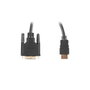 Lanberg Cable HDMI a DVI-D Dual Link 4K 30Hz 3m Negro