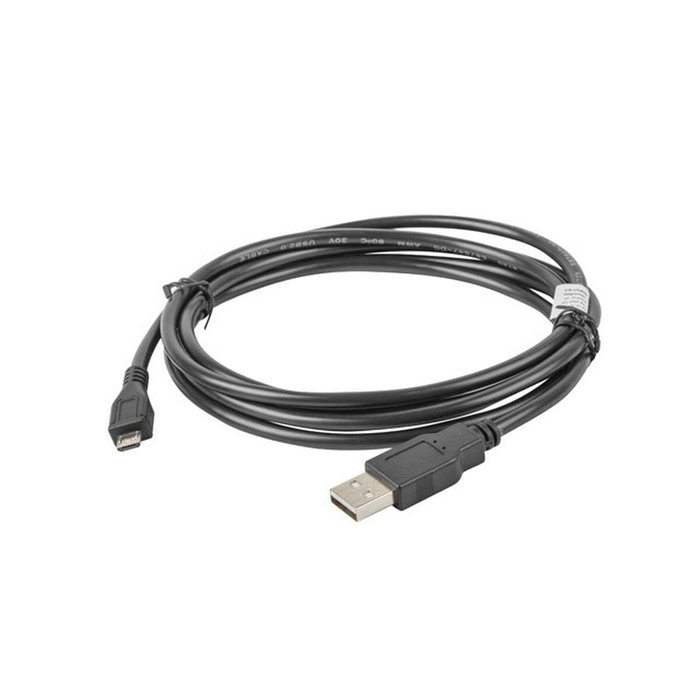 Lanberg Cable USB 2.0 de Micro-USB B a USB A, 1,8 m, Negro Lanberg Cable USB 2.0 de Micro-USB B a USB A, 1,8 m, Negro