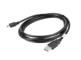 Lanberg CA-USBK-10CC-0018-BK Cable USB A a Mini-USB A Macho 1.8 m USB 2.0 Negro