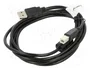 Lanberg CA-USBA-11CC-0018-BK Cable USB 2.0 de 1,8 m USB-A a USB-B Negro