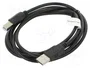 Lanberg Cable USB-A Macho a USB-B Macho CA-USBA-10CC-0018-BK Negro 1,8 m
