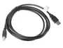 Lanberg CA-USBA.1QCC-0018-BK Cable USB 2.0 Tipo A a Tipo B, Macho a Macho, 480 Mbit/s, 1.8 Metros, Negro