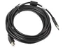 Lanberg Cable USB 2.0 Tipo A a B con Ferrita 5m Negro CA-USBA-11CC-0050-BK