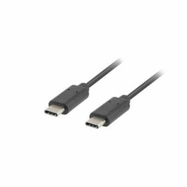 LANBERG Cable USB C a USB C 1 m Negro