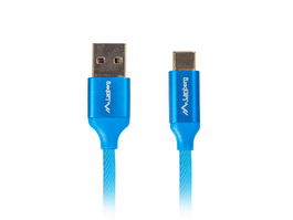 Cable USB A a USB C Lanberg Quick Charge 3.0 Azul