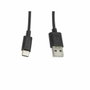 Lanberg CA-USBO-10CC-0010-BK Cable USB 2.0 de USB A a USB C, 1m, Negro