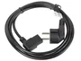 Lanberg CA-C13C-12CC-0018-BK Cable de Alimentación CEE 7/7 a C13 Acodado Negro