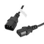 Lanberg CA-C13E-10CC-0018-BK Cable de alimentación C13 a C14 1,8m Negro