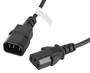 Lanberg CA-C13E-10CC-0018-BK Cable de alimentación C13 a C14 1,8m Negro