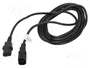 Lanberg CA-C13E-11CC-0050-BK Cable de Alimentación 5 m C13/C14