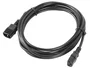 Lanberg CA-C13E-11CC-0050-BK Cable de Alimentación IEC 320 C13 a C14 5m