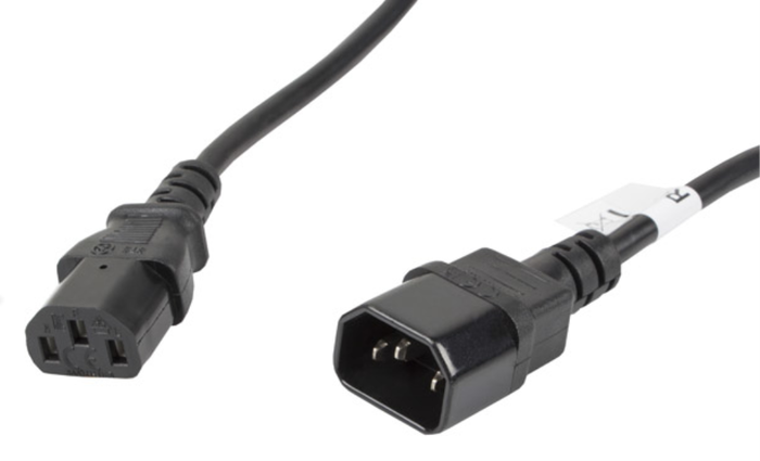 Lanberg Cable Alargador de Alimentación 5m Conectores IEC320 C13 / IEC320 C14 Negro Lanberg Cable Alargador de Alimentación 5m Conectores IEC320 C13 / IEC320 C14 Negro