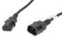 Lanberg Cable alargador de alimentación CA-C13E-11CC-0050-BK 5m C13 a C14