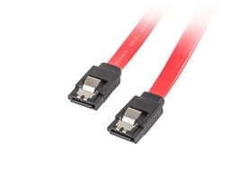 Lanberg Cable SATA III 6Gb/s 0.5m Rojo
