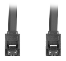 Lanberg CA-SASA-14CU-0050-BK Cable SATA III 0,5 m Hembra-Hembra Negro