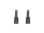 Lanberg Cable SATA III CA-SASA-14CU-0050-BK 2x Hembra 0,5m Negro