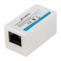 Lanberg Adaptador LAN AD-RJ45-RJ45-OU5 Cat 5E UTP Blanco
