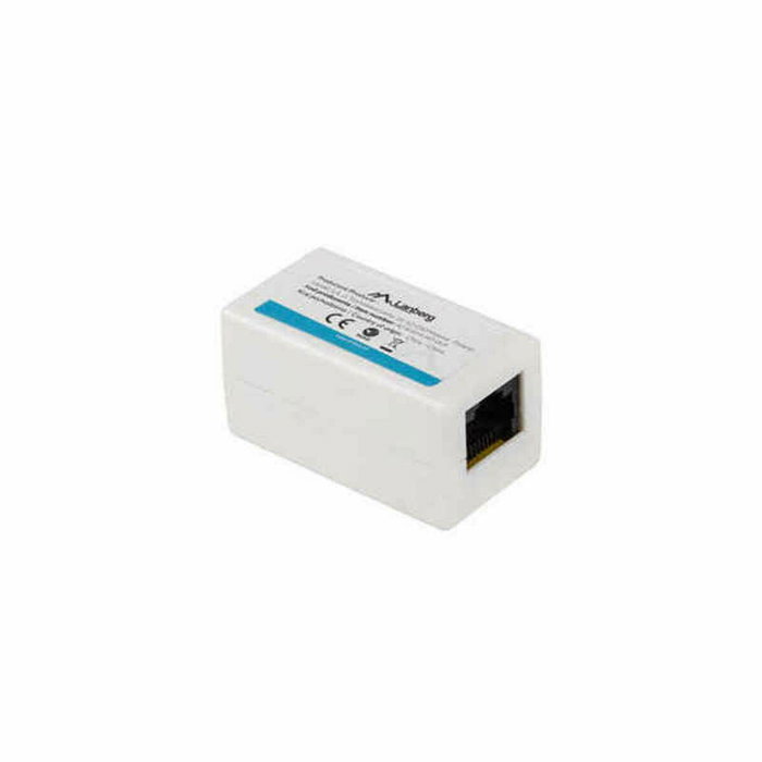 Lanberg Adaptador LAN Cat. 6 RJ45 hembra a RJ45 hembra Blanco
