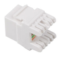 Lanberg KSU6-1000 Conector Keystone Cat.6 UTP RJ45 Blanco