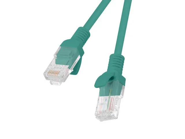 Lanberg Cable de Red Cat6 U/UTP 0,25 m Verde RJ-45