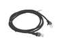 Lanberg Cable de Red Cat6 U/UTP 1,5m Negro RJ-45