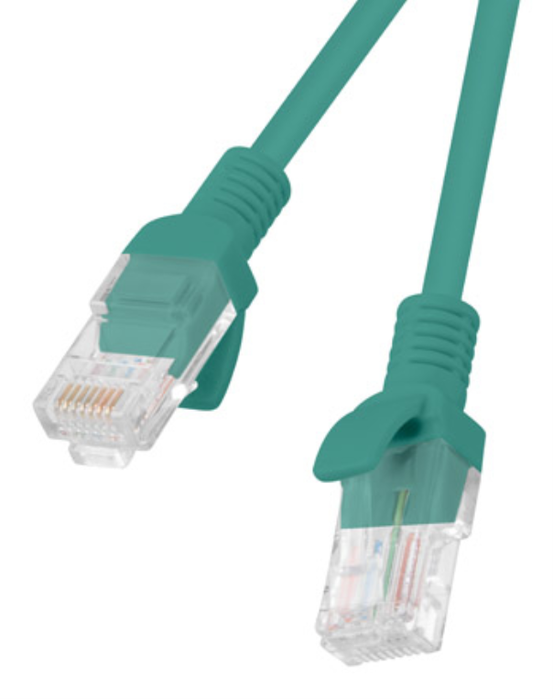 Lanberg Cable de Red Cat6 U/UTP 3m Verde RJ-45 PCU6-10CC-0300-G