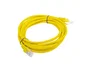 Lanberg Cable de Red Cat6 U/UTP de 3 m Amarillo RJ-45