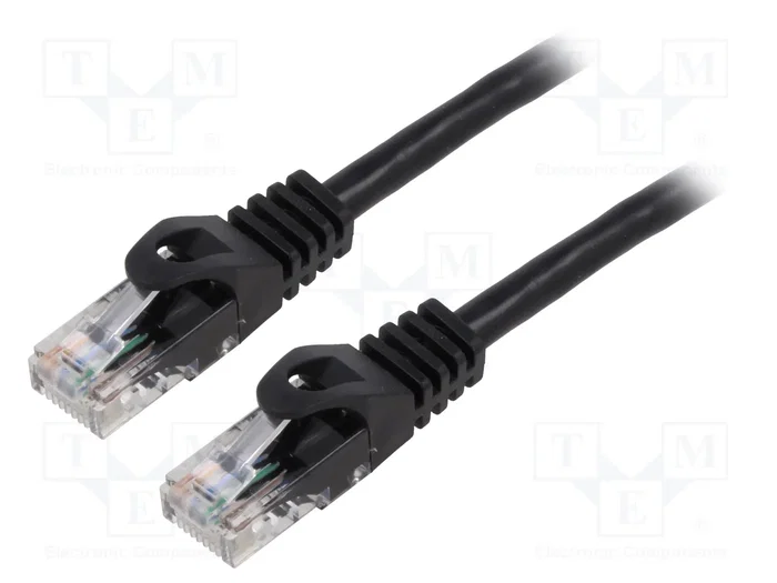 Lanberg Cable de red Cat6 U/UTP 5m Negro PCU6-10CC-0500-BK Lanberg Cable de red Cat6 U/UTP 5m Negro PCU6-10CC-0500-BK