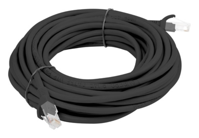 Lanberg Cable de red Cat 6 U/UTP Negro 5 m PCU6-10CC-0500-BK