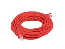 Lanberg Cable de Red Cat6 U/UTP Rojo 5 m PCU6-10CC-0500-R