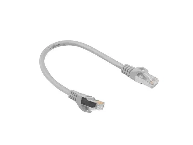 Lanberg Latiguillo de red Cat6 F/UTP Gris 0,25 m PCF6-10CC-0025-S