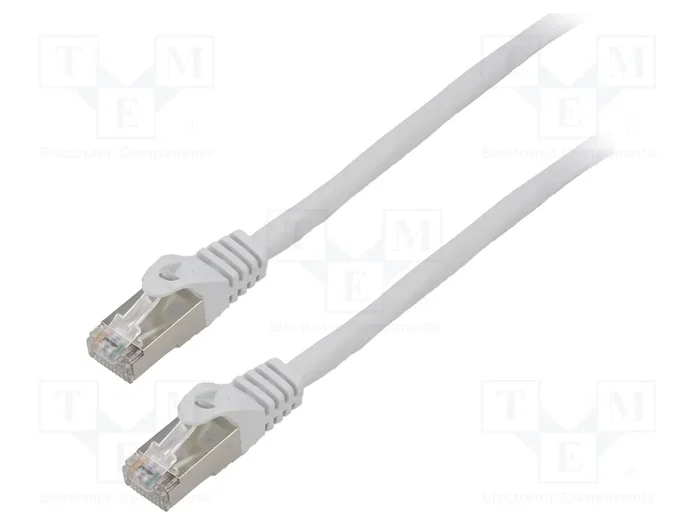 Lanberg Cable de red Cat6 F/UTP 1 m Gris PCF6-10CC-0100-S