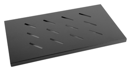 Lanberg AK-1002-B Bandeja fija para armario rack 19" 1U 465x300mm hasta 20kg negro