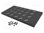Lanberg AK-1001-B Bandeja Fija 1U para Rack de 19 Pulgadas, Negro