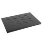Lanberg Bandeja Fija AK-1001-B 1U para Rack de 19 Pulgadas, 500x280mm, Negro