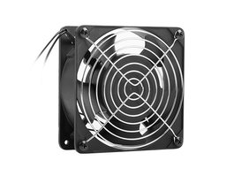 Lanberg Ventilador 120 mm Rack 19" 230V Negro RAL9004