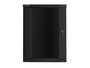 Lanberg WF01-6418-10B Armario Rack de Pared 18U Negro