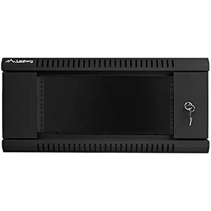 Lanberg Armario Rack Mural WF01-6404-10B 4U 600x450 mm Negro Lanberg Armario Rack Mural WF01-6404-10B 4U 600x450 mm Negro