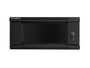 Lanberg WF01-6404-10B Armario Rack 4U 600x450mm Montaje en Pared Autoensamblable Negro IP20 Acero