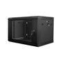 Lanberg Armario Rack 6U WF01-6406-10B Negro 600x450x379mm