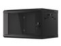 Lanberg Armario Rack 6U 600x450x368mm Negro