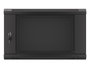 Lanberg WF01-6406-10B Armario Rack 6U 600x450x368mm Negro