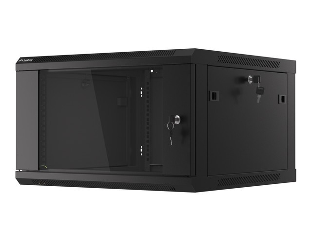 Lanberg Armario Rack 6U 600x600x379 mm Negro WF01-6606-10B Lanberg Armario Rack 6U 600x600x379 mm Negro WF01-6606-10B
