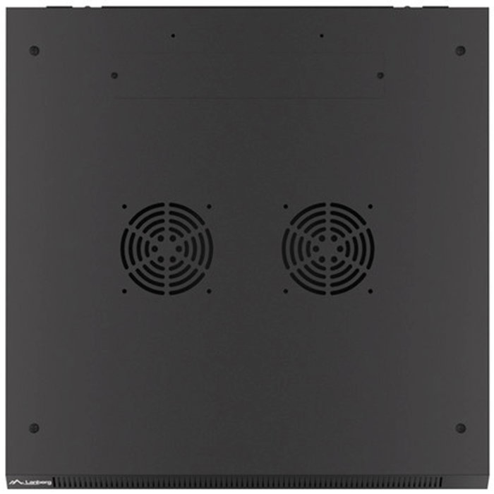 Lanberg WF01-6606-10B Armario Rack 6U 600x600x368mm Montaje en Pared Autoensamblaje Carga 60kg Negro IP20