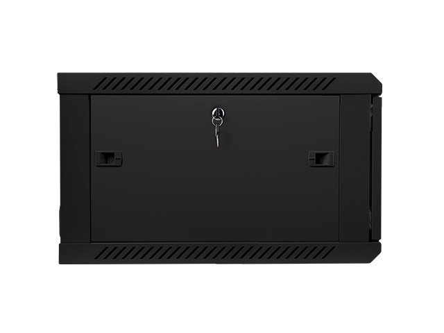 Lanberg WF01-6606-10B Armario Rack 6U 600x600x368mm Montaje en Pared Autoensamblaje Carga 60kg Negro IP20