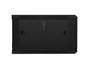 Lanberg WF01-6606-10B Armario Rack 6U 600x600x368mm Montaje en Pared Autoensamblaje Carga 60kg Negro IP20