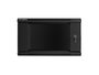 Lanberg WF01-6606-10B Armario Rack 6U 600x600x368mm Montaje en Pared Autoensamblaje Carga 60kg Negro IP20