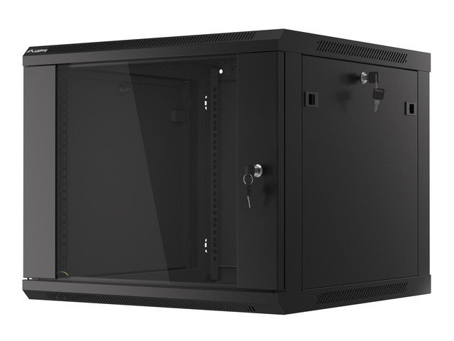 Lanberg Armario Rack 9U 600x600x501 mm Negro WF01-6609-10B