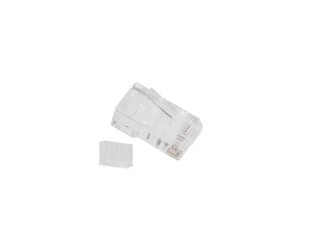 Lanberg PLU-6000 Conector RJ45 Transparente para Cable UTP Cat6 - Bolsa de 100 unidades